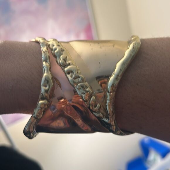 1991 Allen Jacobsen Modernist Cuff Bracelet Handmade One Of a Kind - Picture 3 of 8